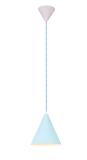 Voss Lampa Wisząca 1x40w E27 Niebieski