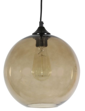 Zwis Edison 25 1x60w E27 Brązowy
