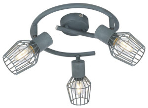 Viking Spirala 3x40w E14 Szary