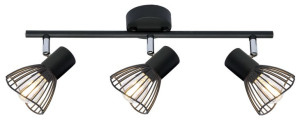 Fly Listwa 3x40w E14 Czarny