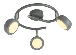 Mild Spirala 3x6w Led Szary 3000k