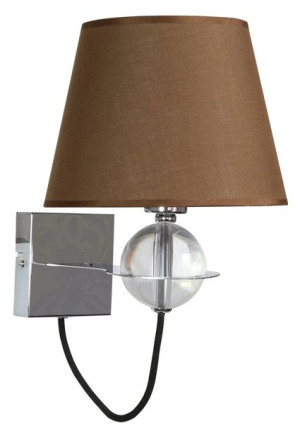 Tesoro Kinkiet 1x40w E14 Brązowy