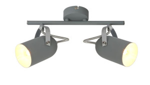 Gray Listwa 2x40w E14 Szary
