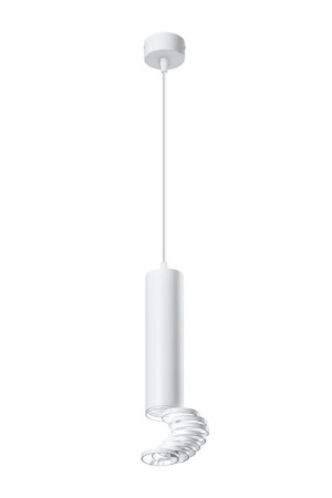 Tuba Lampa Wisząca 1x50w Gu10 6/30 Biały