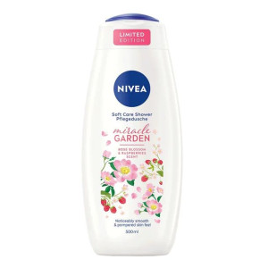 Nivea Miracle Garden żel pod prysznic Kwiat Róży i Malina 500ml