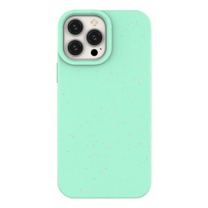 Eco Case Etui Iphone 14 Silikonowy Degradowalny Pokrowiec Miętowozielone