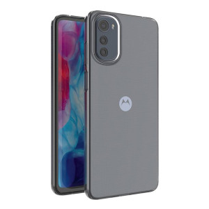 Ultra Clear 0.5mm Etui Motorola Moto E32 Cienki Pokrowiec Przezroczyste