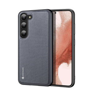 Dux Ducis Fino Etui Samsung Galaxy S23+ Pokrowiec Z Silikonową Ramką Szare