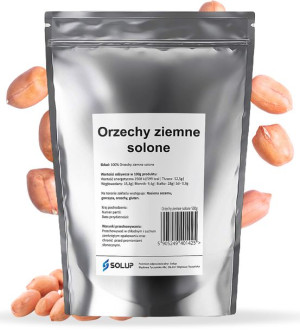ORZESZKI ZIEMNE orzechy solone naturalne świeże 0,5kg