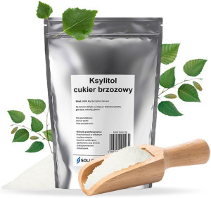 Ksylitol- Danisco (Finlandia) fiński słodzik cukier brzozowy 1kg