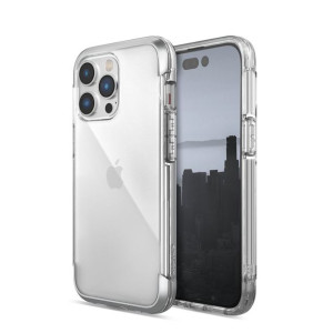 Raptic X-doria Air Case Etui Iphone 14 Pro Max Pancerny Pokrowiec Srebrny