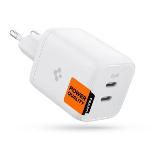 Spigen Pe2106eu Powerarc 2-port Network Charger Pd65w White