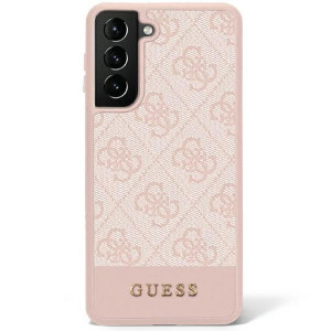 Guess Guhcs23sg4glpi S23 S911 Różowy/pink Hard Case 4g Stripe Collection