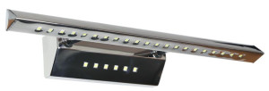 Forte Led 3 Kinkiet 7w Led Rurka Trójkątna Z Wyłącznikiem Chrom