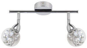 Bolo Listwa 2x6w Led Smd Główka Okrągła 1e Z Przegubem Klosz Wymienny Kd Sy