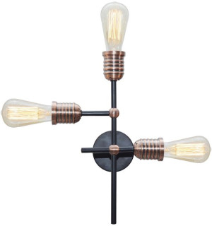 Kirimu Ampla 3x60w E27 Czarny