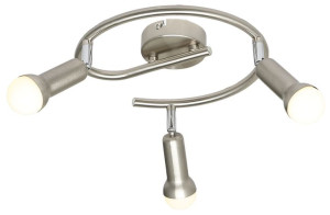 Arc Spirala 3x40w E14 Satyna Nikiel