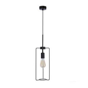 Cord Lampa Wisząca Czarny 1x40w E27