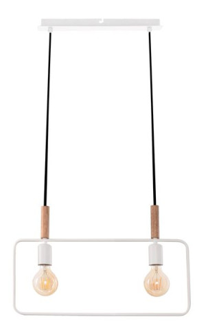 Frame Zwis 2x60w E27 Biały