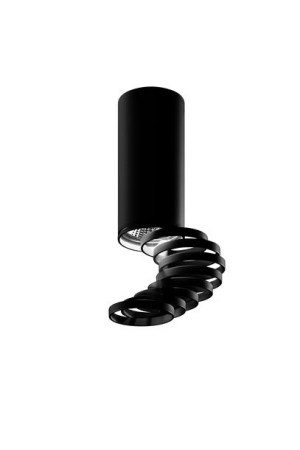 Tuba Lampa Sufitowa 1x50w Gu10 6/20 Czarny