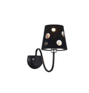 Batley Lampa Kinkiet 1x60w E14 Czarny