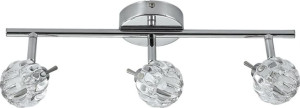 Bombola Listwa 3x40w G9 Chrom Bez Żarówek