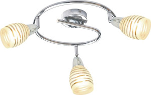 Jubilat Spirala 3x10w E14 Led Chrom