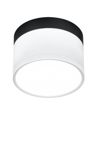 Tuba 9w Led 4000k Biały+czarny Śr. 8,8 Cm