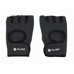Pure2improve Fitness Gloves Black, Neoprene