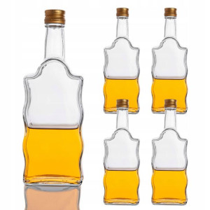 5x Butelka Fala Na Prezent Święta 500 Ml Nalewka