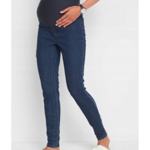 Bonprix Jeansowe Spodnie Ciążowe Z Pasem Rurki Jeansy Jegginsy 40-42 927996