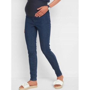 Bonprix Jeansowe Spodnie Ciążowe Z Pasem Rurki Jeansy Jegginsy 42-44 927996