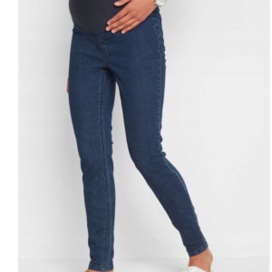 Bonprix Jeansowe Spodnie Ciążowe Z Pasem Rurki Jeansy Jegginsy 42-44 927996