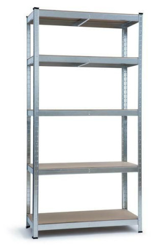 Regał magazynowy metalowy 150x75x30 5 półek x 150kg