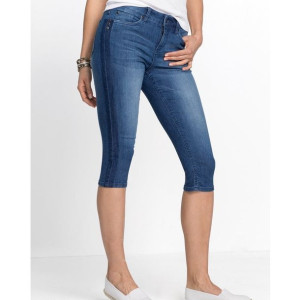 Bonprix Jeansowe Spodnie 3/4 Jeansy Rybaczki Ze Stretchem 38-40 934221