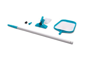 Intex Pool Maintenance Kit (leaf Grabber/aluminium Pole/vacuum Cleaner)