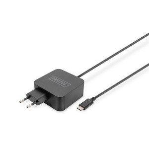 Digitus Notebook Charger Usb-c Power Supply 65w Pd3.0 Da-10071 1.2 M, Black