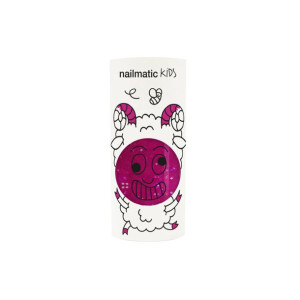Nailmatic Kids Sheepy lakier do paznokci dla dzieci z drobinkami Różowy 8ml