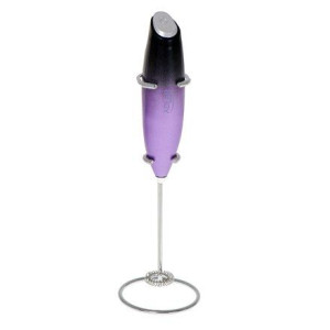 Adler Milk Frother With A Stand Ad 4499 Black/purple