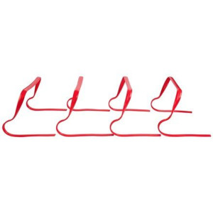 Pure2improve Flexible Hurdle Set (21cm) Red