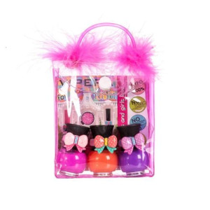 Tutu Peel-Off zestaw lakierów do paznokci w kosmetyczce 16 3x5ml