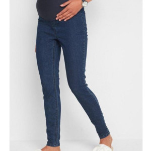 Bonprix Spodnie Jeansowe Ciążowe Ze Ściągaczem Rurki Jeansy 42-44 928008