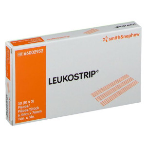 Paski do zamykania ran Leukostrip 6,4 x 76mm 30szt