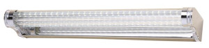 Moderno Kinkiet 7w Led 40 Cm Stal Nierdzewna Polerowana/akryl