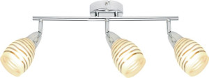 Jubilat Listwa 3x10w E14 Led Chrom