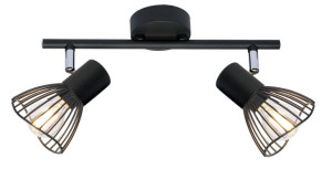 Fly Listwa 2x40w E14 Czarny