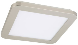 Nexit Plafon 22,5x22,5 12w Led Ip44 Satyna+biały 3000k