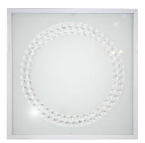 Lux Plafon 29x29 16w Led 4000k Biały Duży Ring