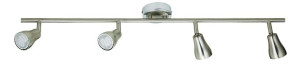 Jawa Listwa 4x7w Gu10 Energo Nikel Matt