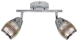 Milton Listwa 2x10w E14 Led Chrom